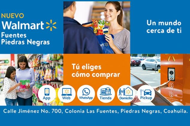 Walmart abre nuevas puertas en Piedras Negras, Coahuila