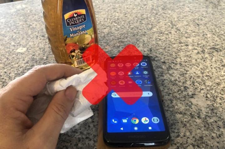 donde no limpiar con vinagre