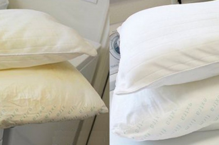 Cava Increíble Provisional 2 mezclas caseras para blanquear tus almohadas amarillas sin usar cloro |  Cocina Vital