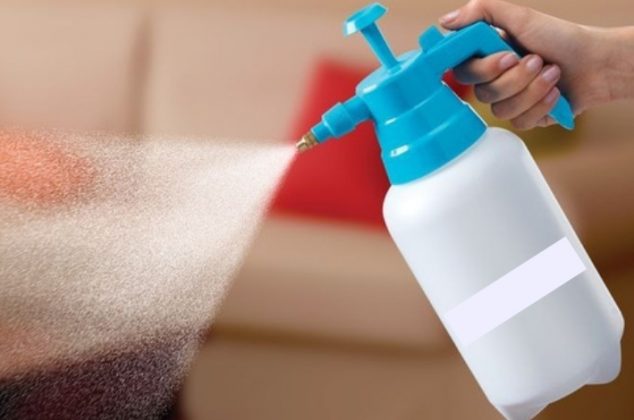 Cómo preparar spray desinfectante con materiales que tienes en casa