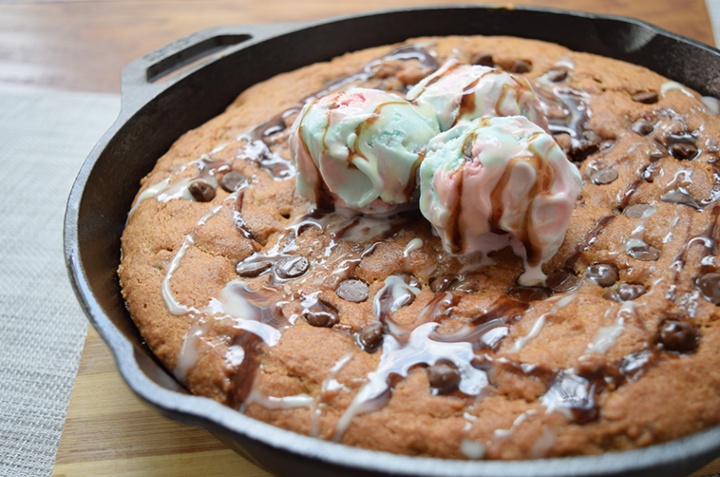 galleta gigante de chocolate