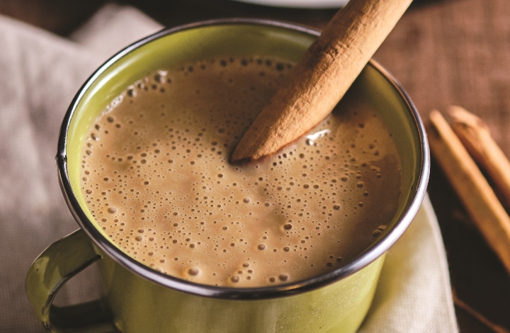 receta de atole de cajeta