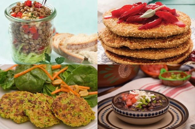4 nutritivas y fáciles recetas con legumbres y cereales