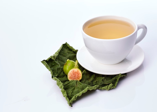 té de hojas de higo