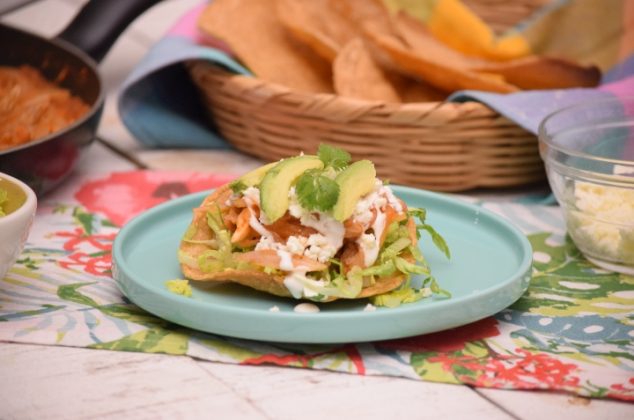 Tostadas de tinga de setas ¡En 6 pasos!