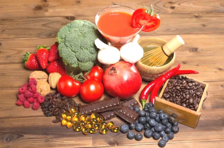 alimentos ricos en antioxidantes