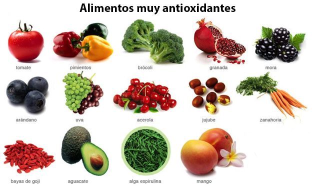 alimentos antioxidantes