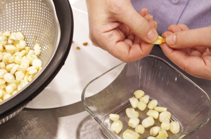 como limpiar maiz para pozole