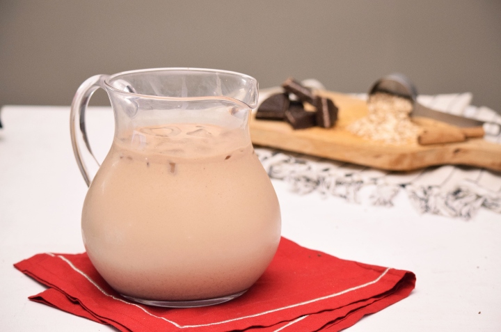 horchata con chocolate abuelita