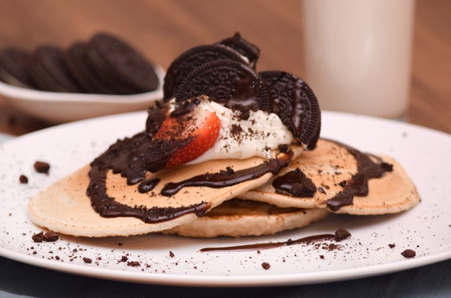 hot cakes de oreo