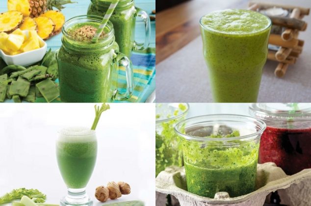 4 nutritivos jugos verdes para bajar de peso y lucir la figura deseada