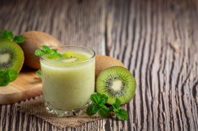 licuado con kiwi