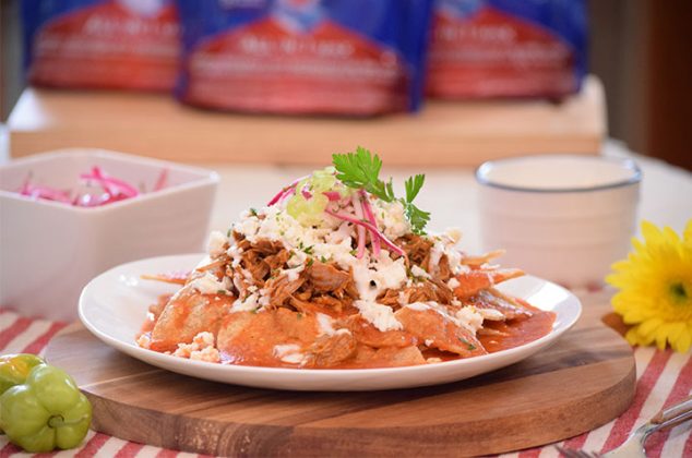 Chilaquiles al pibil ¡receta fácil para Fiestas Patrias!