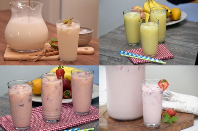 4 deliciosas y frescas recetas de aguas cremosas