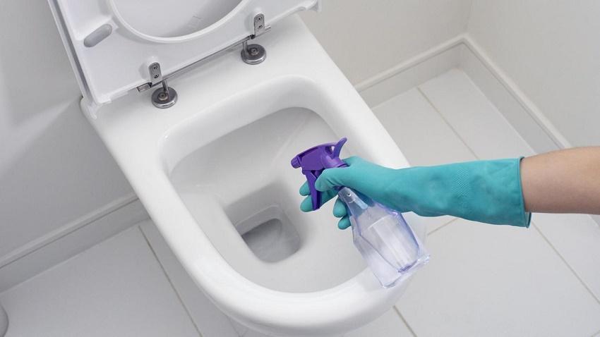 cómo eliminar manchas en el inodoro