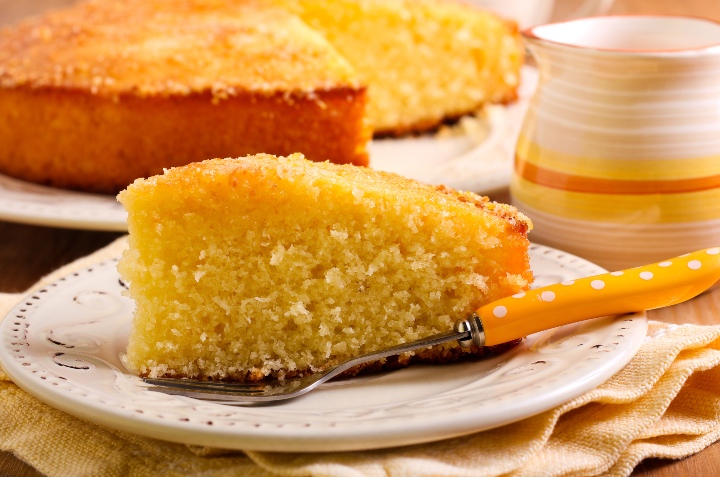 pastel de naranja y almendras