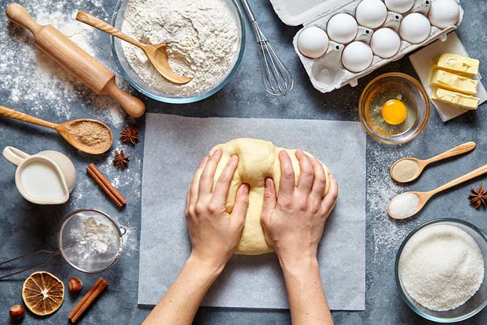 ingredientes para pan de muerto