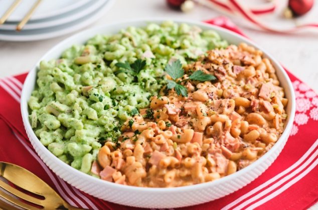 Codito frío navideño bicolor ¡Receta fácil y deliciosa!