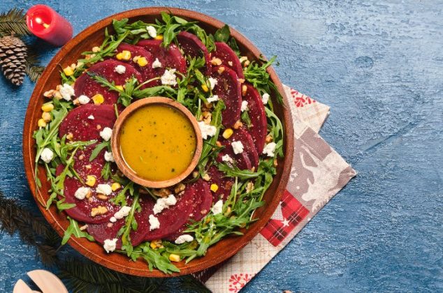 Ensalada de betabel y queso de cabra ¡En 5 pasos!