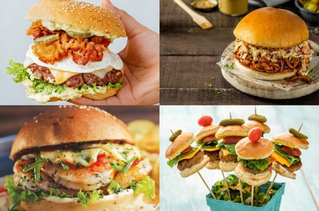 6 prácticas y deliciosas recetas de hamburguesas gourmet