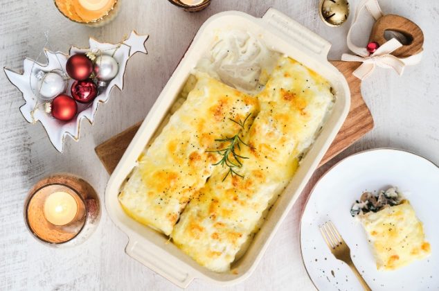 Rollitos de lasaña a los 3 quesos ¡Receta fácil y práctica!