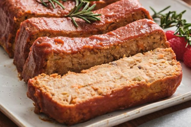 Delicioso y práctico Meatloaf vegano para Navidad