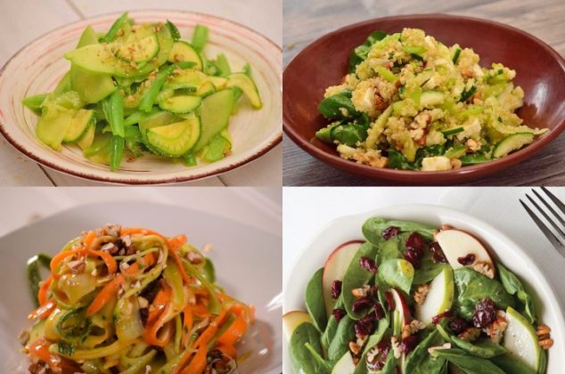 5 fáciles y deliciosas recetas de ensaladas ¡En solo 10 minutos!