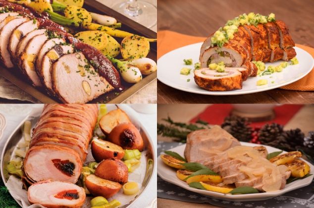 4 exquisitas recetas de lomo para Navidad y Año Nuevo