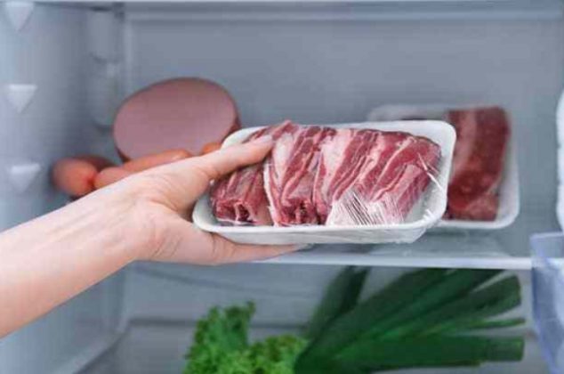 ¿Cuánto tiempo puedes tener la carne de res y puerco en el refrigerador?