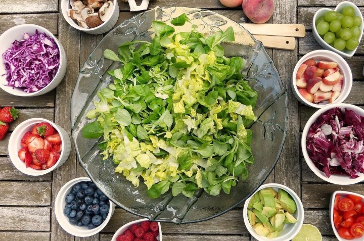 ingredientes de una ensalada