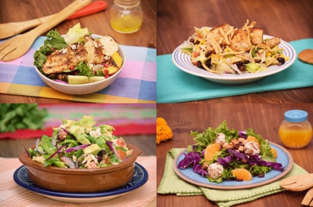 5 deliciosas y fáciles ensaladas para empezar la dieta