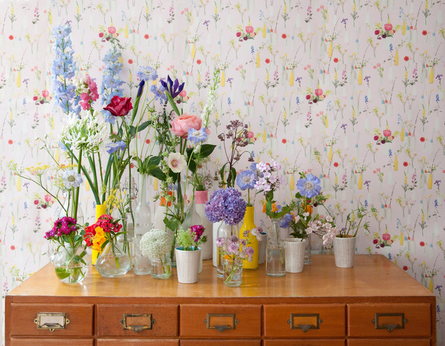flores decorativos en habitacion