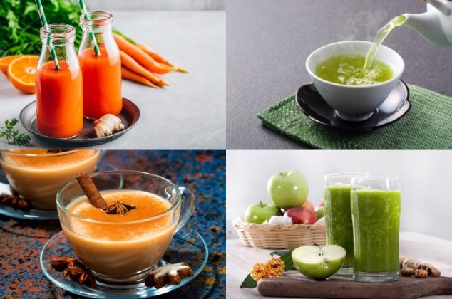 5 jugos y tés ricos en vitamina C para curar la gripe y fortalecer las defensas