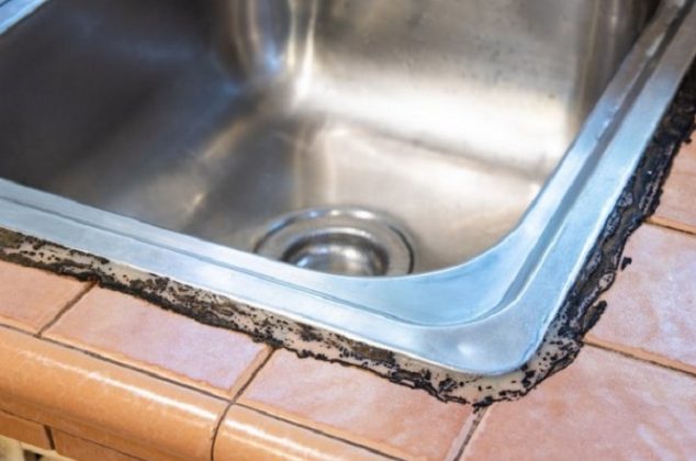Truco casero para eliminar el moho negro de la silicona del baño o cocina