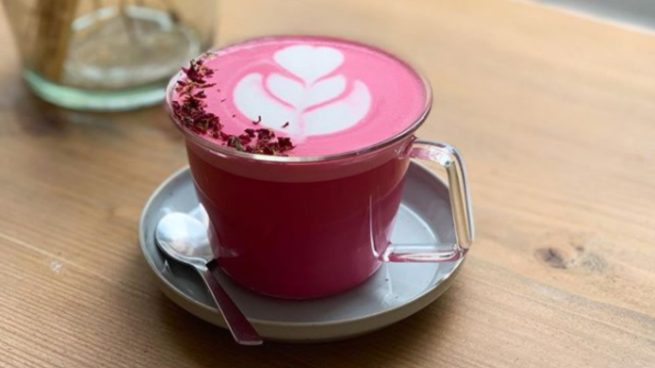 pink latte de betabel