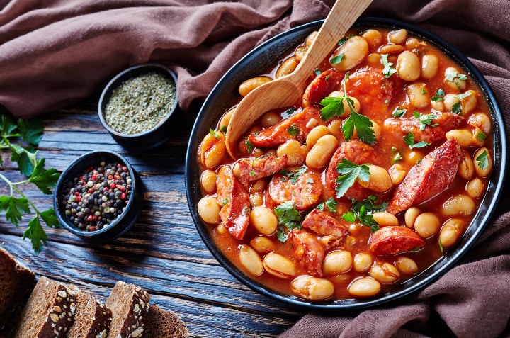 receta de frijoles charros