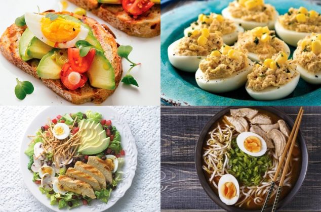 7 fáciles y deliciosas recetas con huevo cocido para la semana