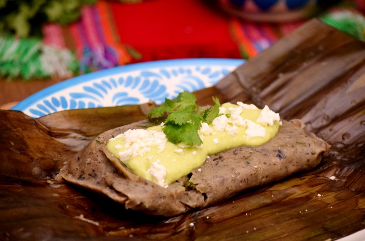 Salsa para tamales guacamole