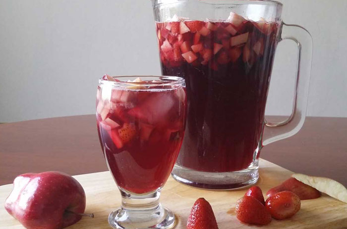 clericot receta menú romántico en casa