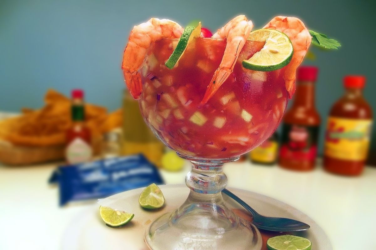 coctel de camarones