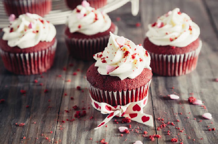 Cupcakes de red velvet para hacer y regalar en San Valentín 0