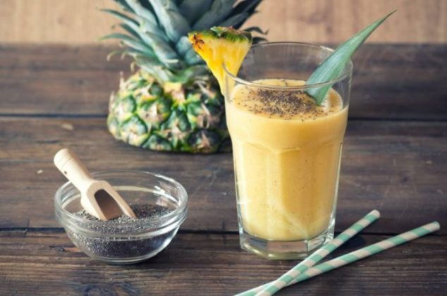 Receta de Jugo detox con jengibre y chía y sus beneficios