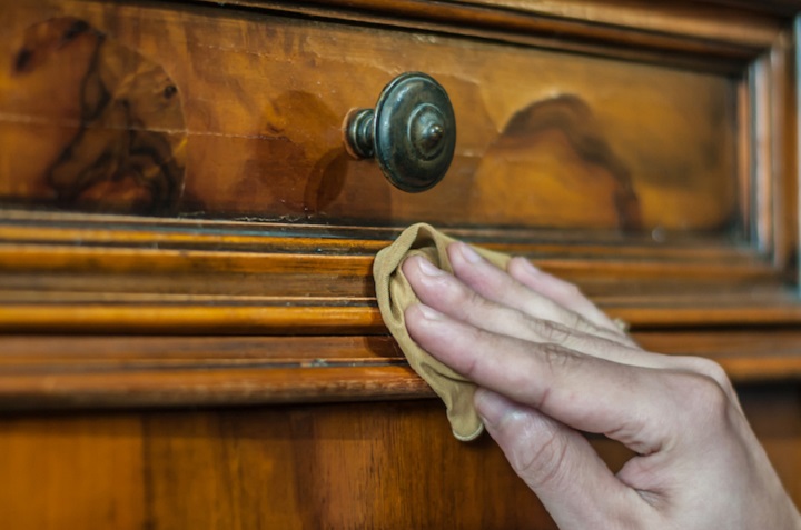 limpiadores caseros para muebles de madera