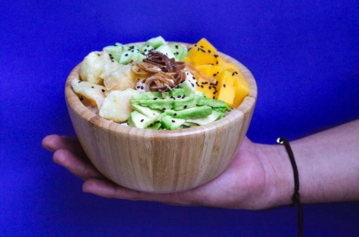 sushi bowl recetas con pepino