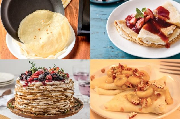 4 fáciles y románticas recetas de crepas para compartir