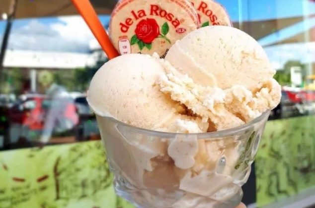 Helado de mazapán de cacahuate