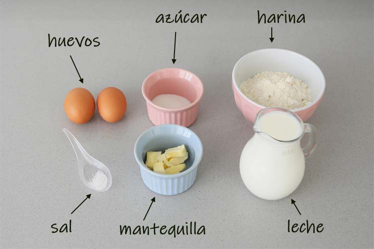 receta de crepas ingredientes