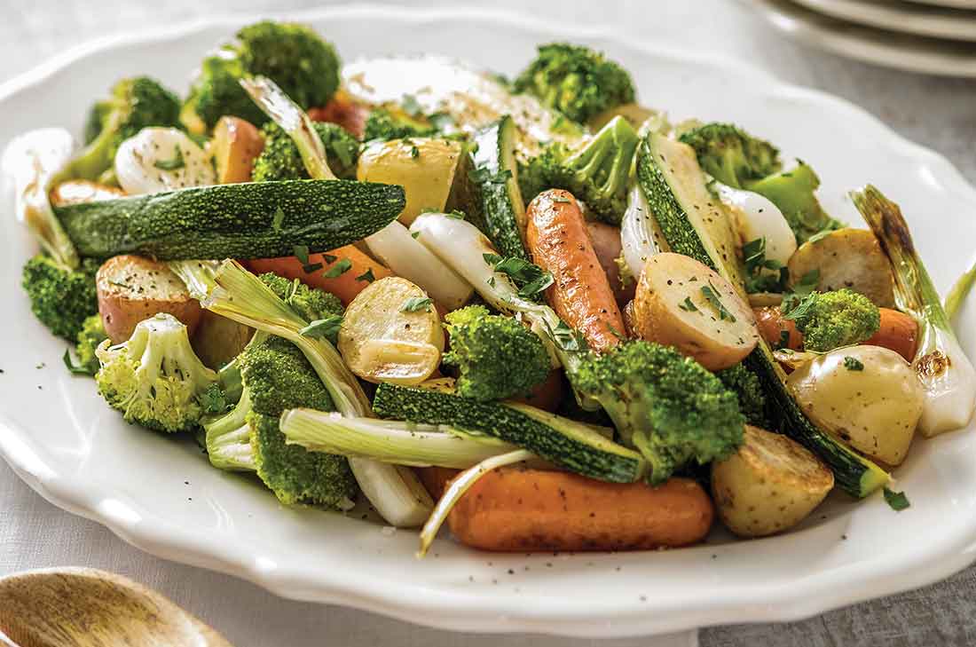 verduras con matequilla