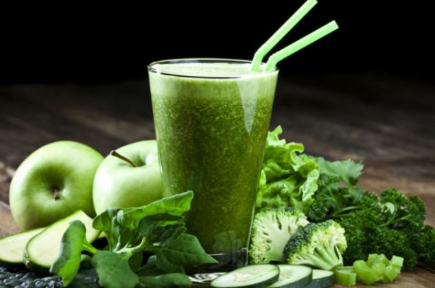 Jugo verde con lechuga y chayote para adelgazar el abdomen