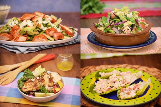 5 recetas de ensaladas sencillas y económicas para la semana